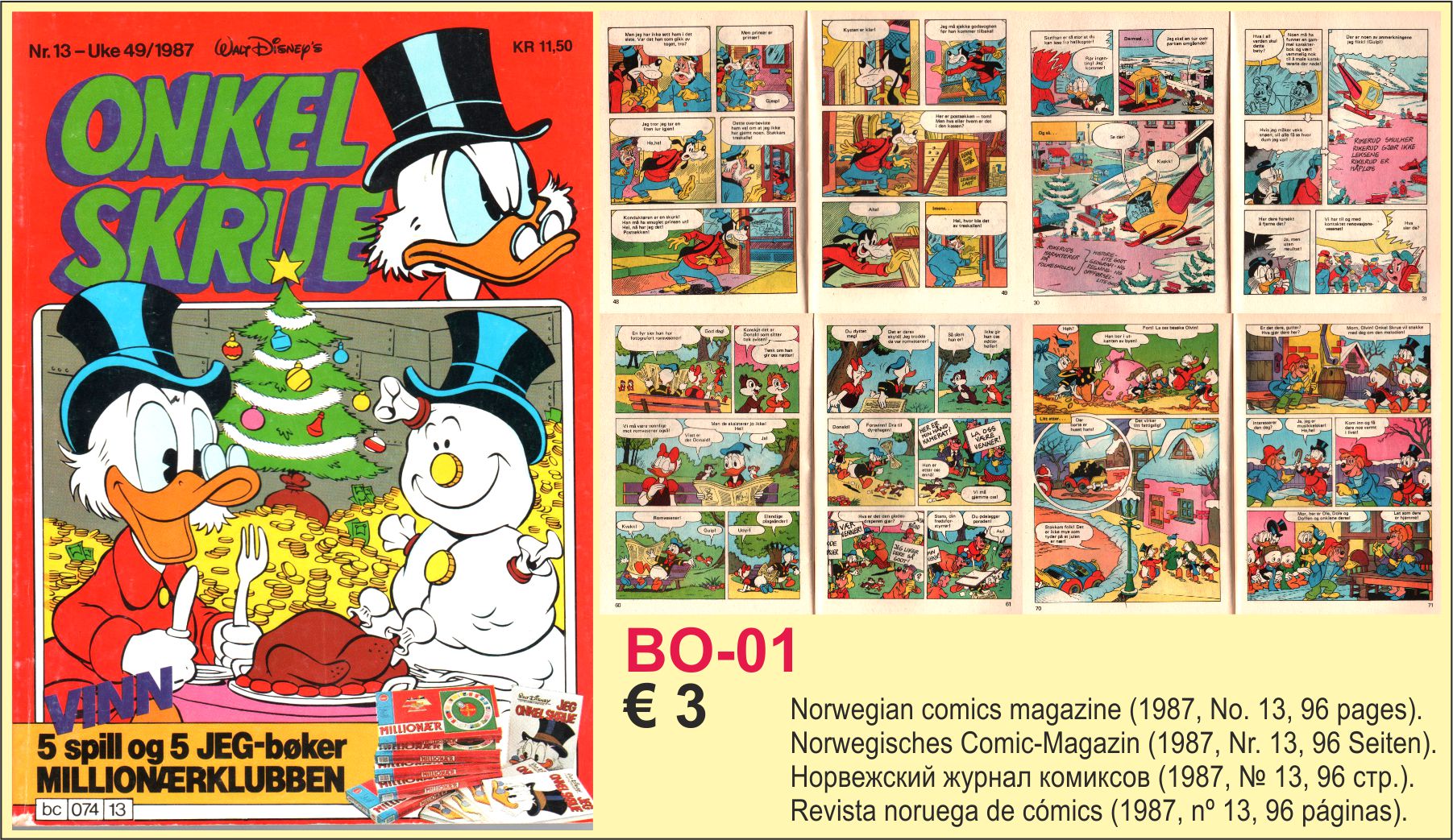 Comics magazine 1987